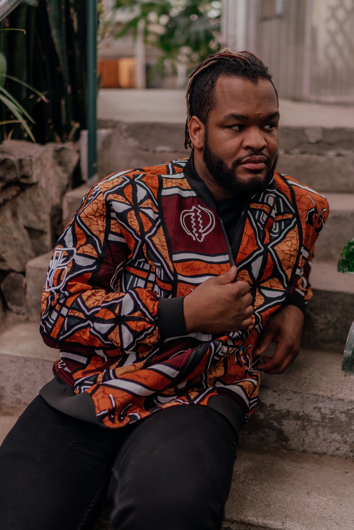 African bomber jacket by BAC fashion