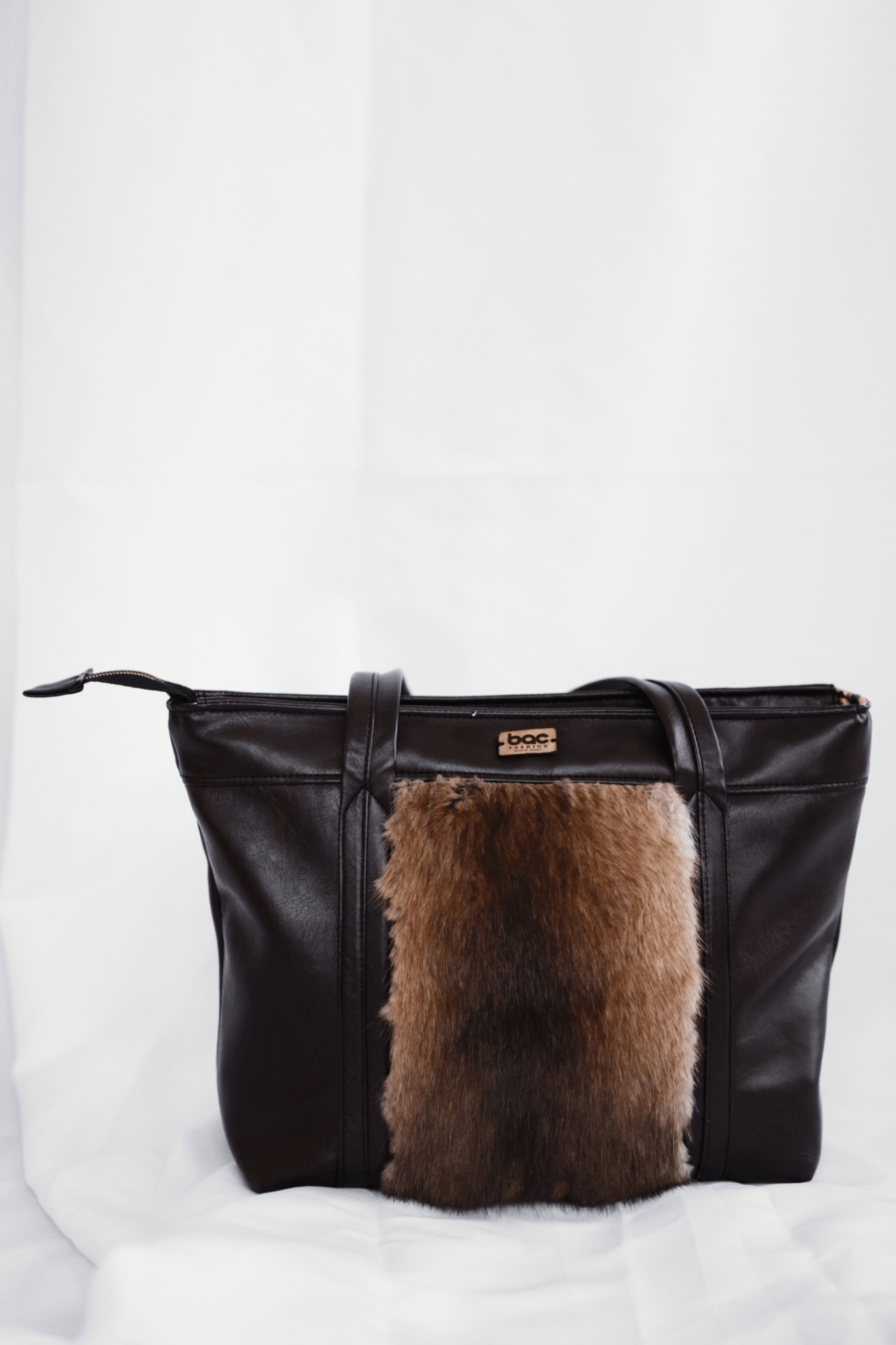 Muskrats Fur purse - BISHIKWABO BACPAC BISHIKWABO Muskrats Fur purse