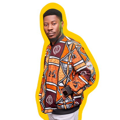 African bomber jacket by BAC fashion
