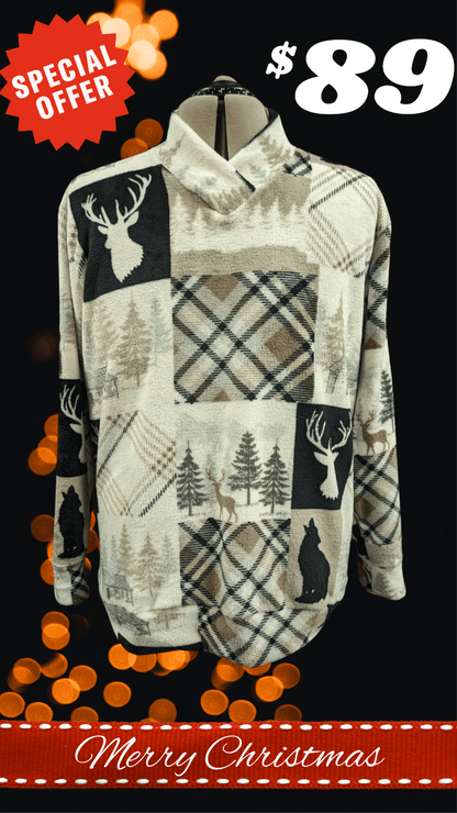 Christmas sweater , soft, beautiful, warm and comfy. - BISHIKWABO  BISHIKWABO  Christmas sweater , soft, beautiful, warm and comfy.