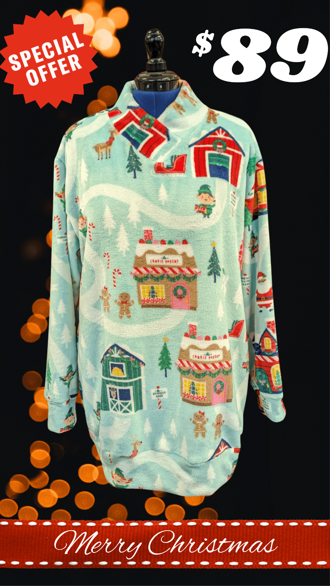 Christmas sweater , soft, beautiful, warm and comfy. - BISHIKWABO  BISHIKWABO  Christmas sweater , soft, beautiful, warm and comfy.