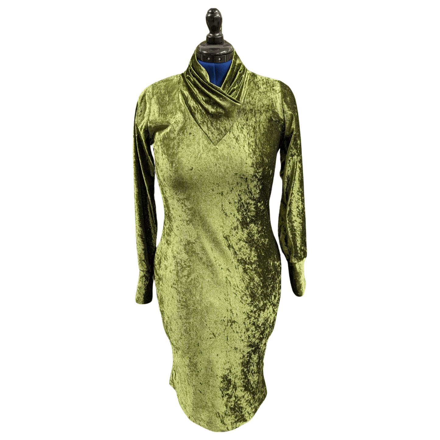 V neck velvet dress - BISHIKWABO  Dresses BISHIKWABO  V neck velvet dress