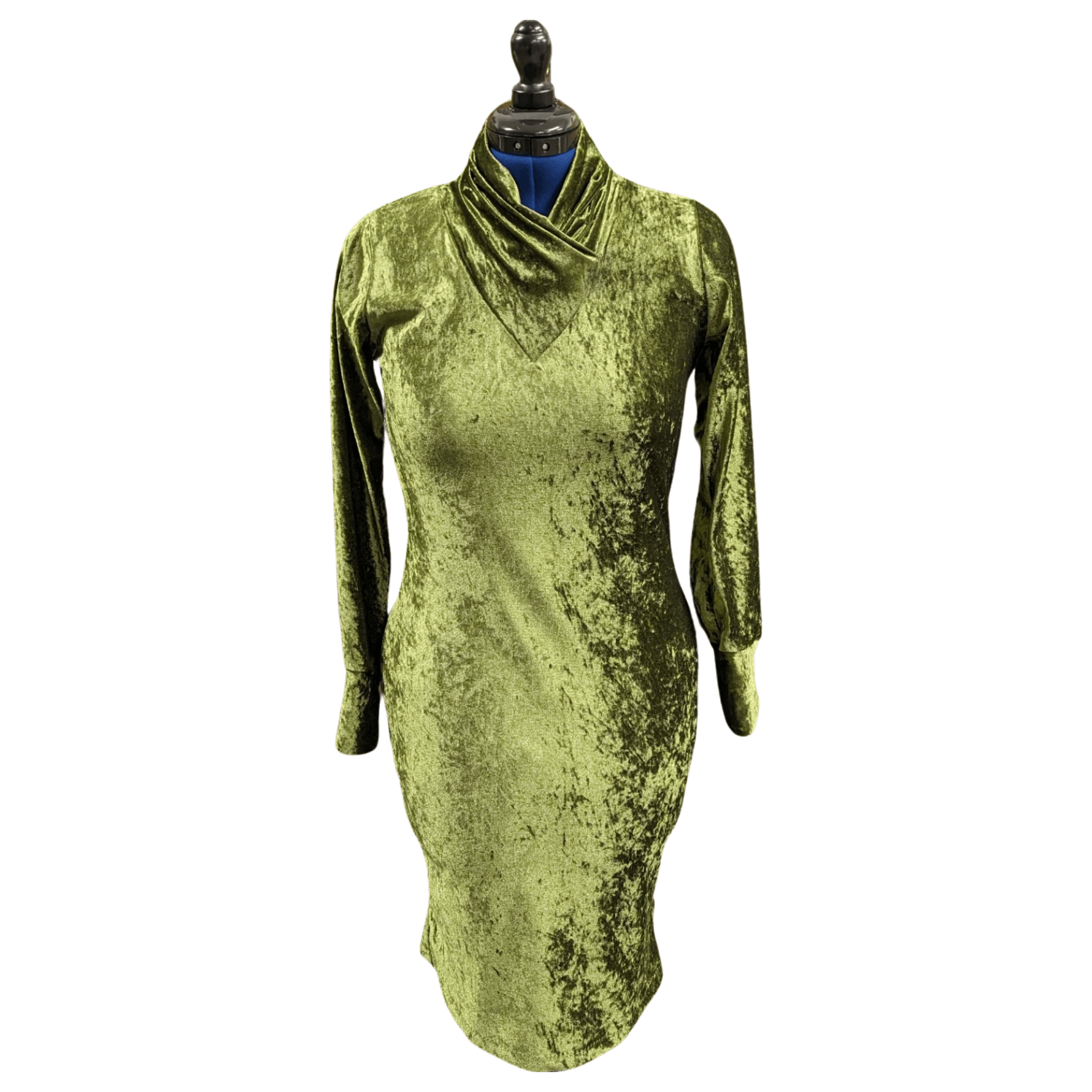 V neck velvet dress - BISHIKWABO  Dresses BISHIKWABO  V neck velvet dress