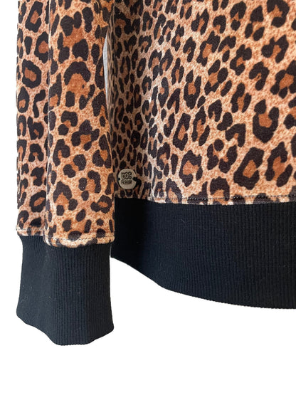 Anyoto Leopard print Sweater - BISHIKWABO  Sweater BISHIKWABO  Anyoto Leopard print Sweater