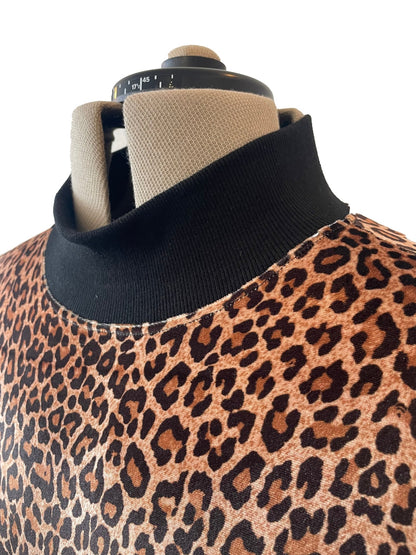 Anyoto Leopard print Sweater - BISHIKWABO  Sweater BISHIKWABO  Anyoto Leopard print Sweater
