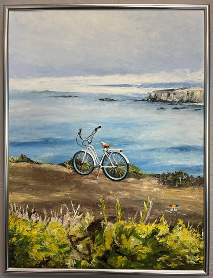 Park by the Sea - BISHIKWABO  painting BISHIKWABO  Park by the Sea