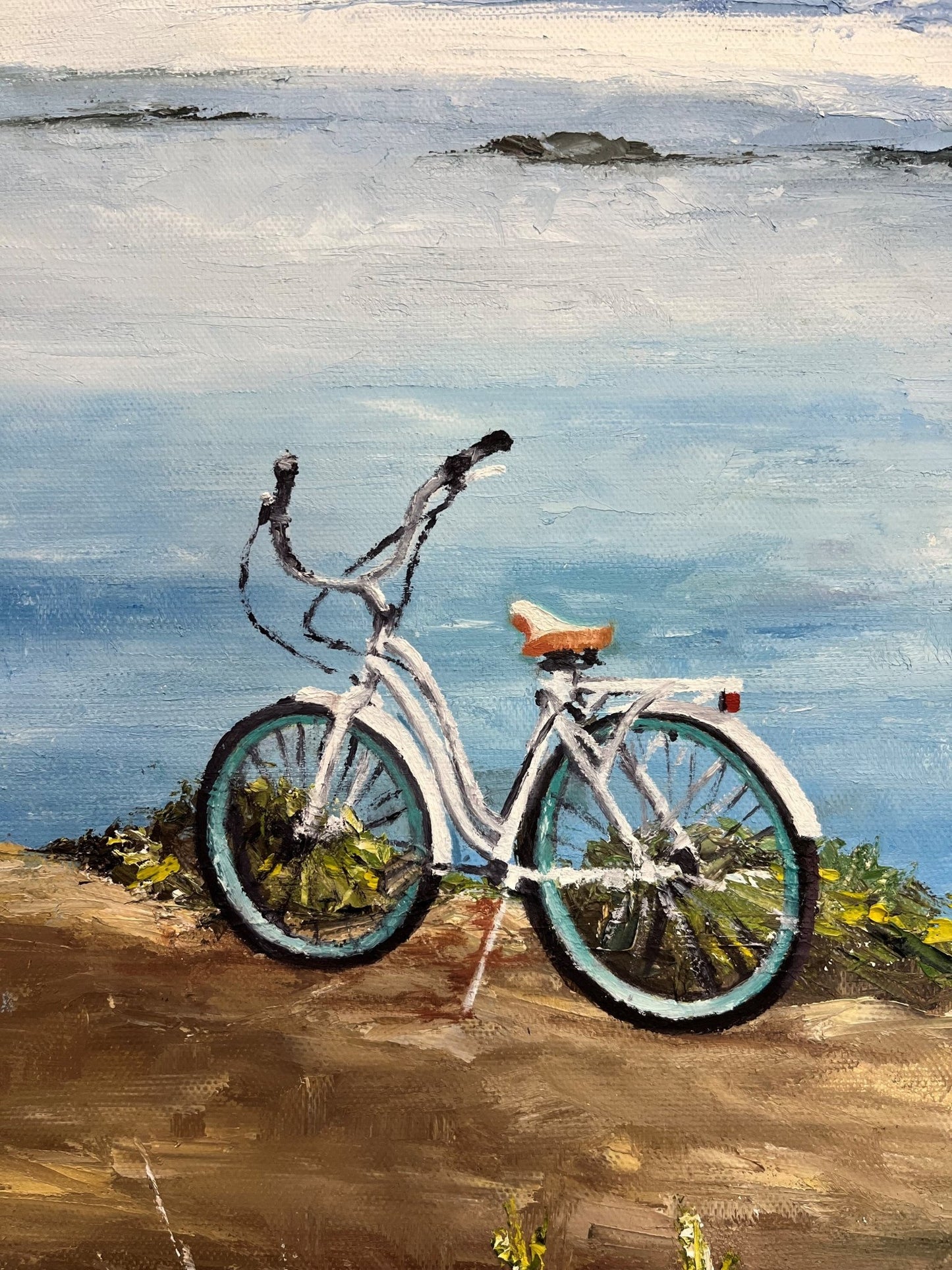 Park by the Sea - BISHIKWABO  painting BISHIKWABO  Park by the Sea