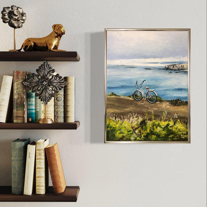 Park by the Sea - BISHIKWABO  painting BISHIKWABO  Park by the Sea